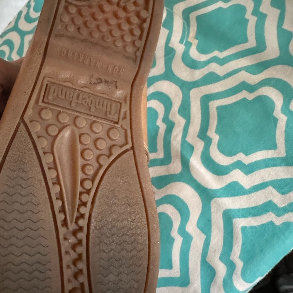 Timberland Men’s Brown Leather Boat Shoes - Picture 4 of 6